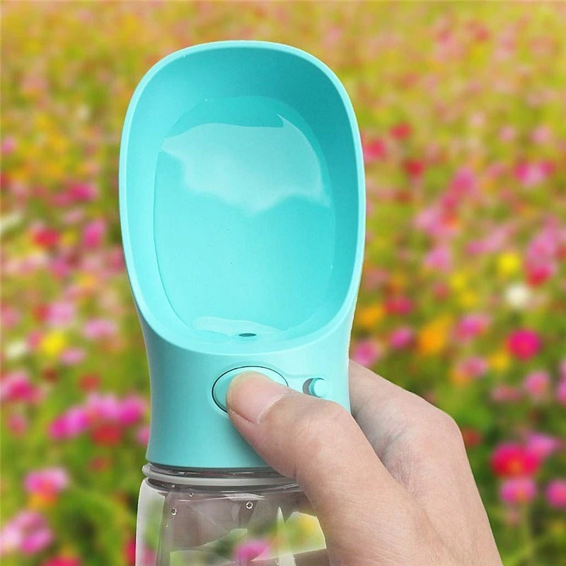 350 550ML Portable Pet Dog Water Bottle For Small Large Dogs Travel Puppy Cat Drinking Bowl Bulldog Water Dispenser Feeder